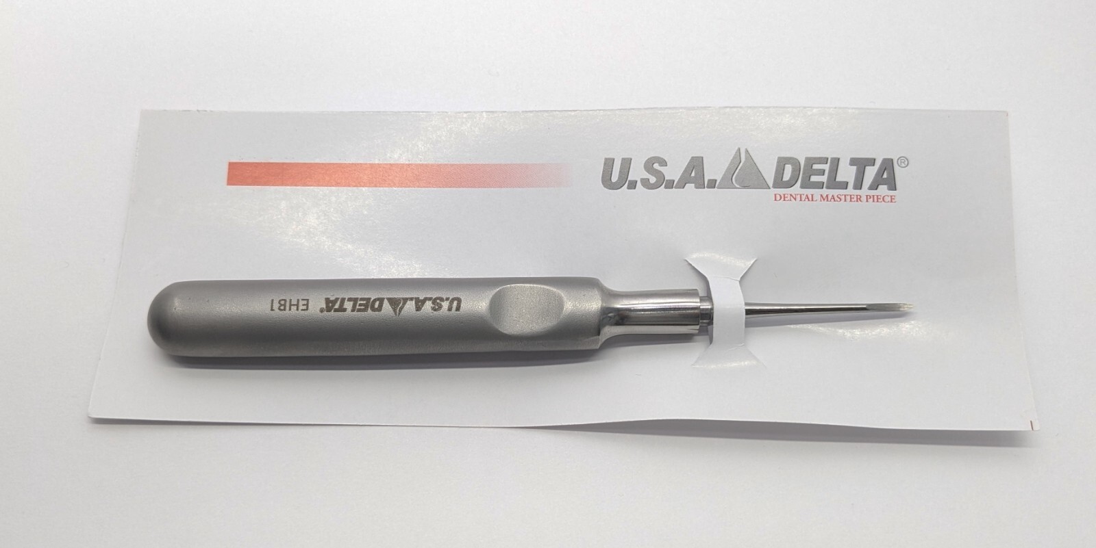 USA Delta Dental Instruments Root Tip Pick Elevator Right EHB1 (Slim Handle)