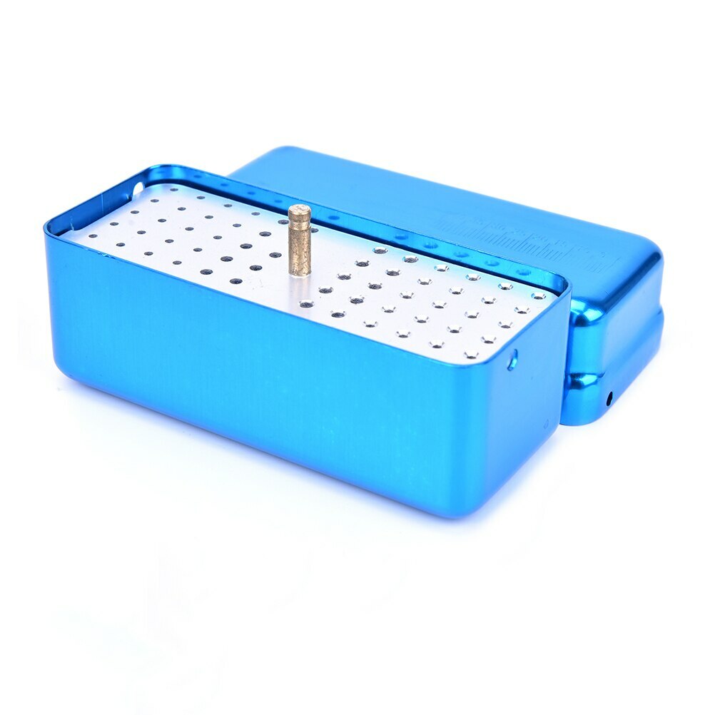 Dental Tools Sterilize 35/72 Holes Endo Endodontic Box Autoclavable Box Aluminum