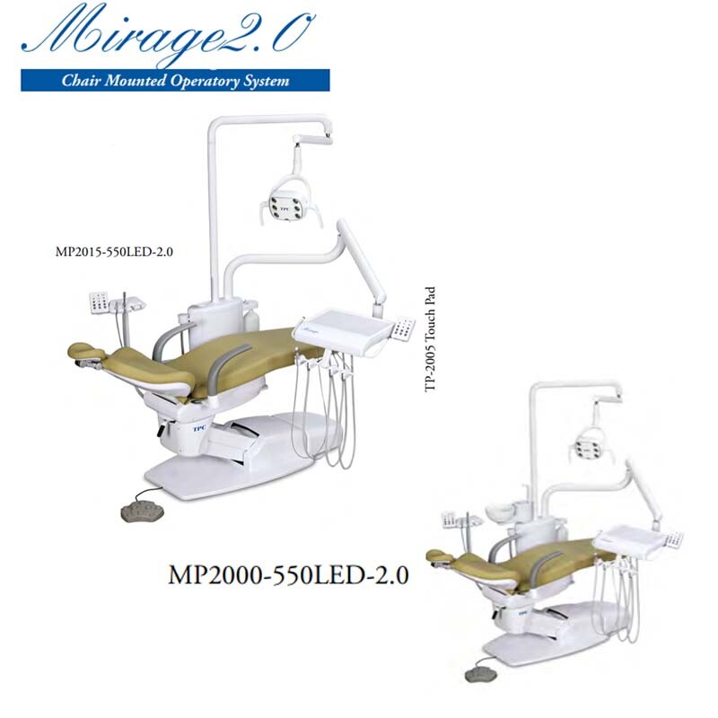 TPC Dental Mirage 2.0 Chair Mounted Operatory System