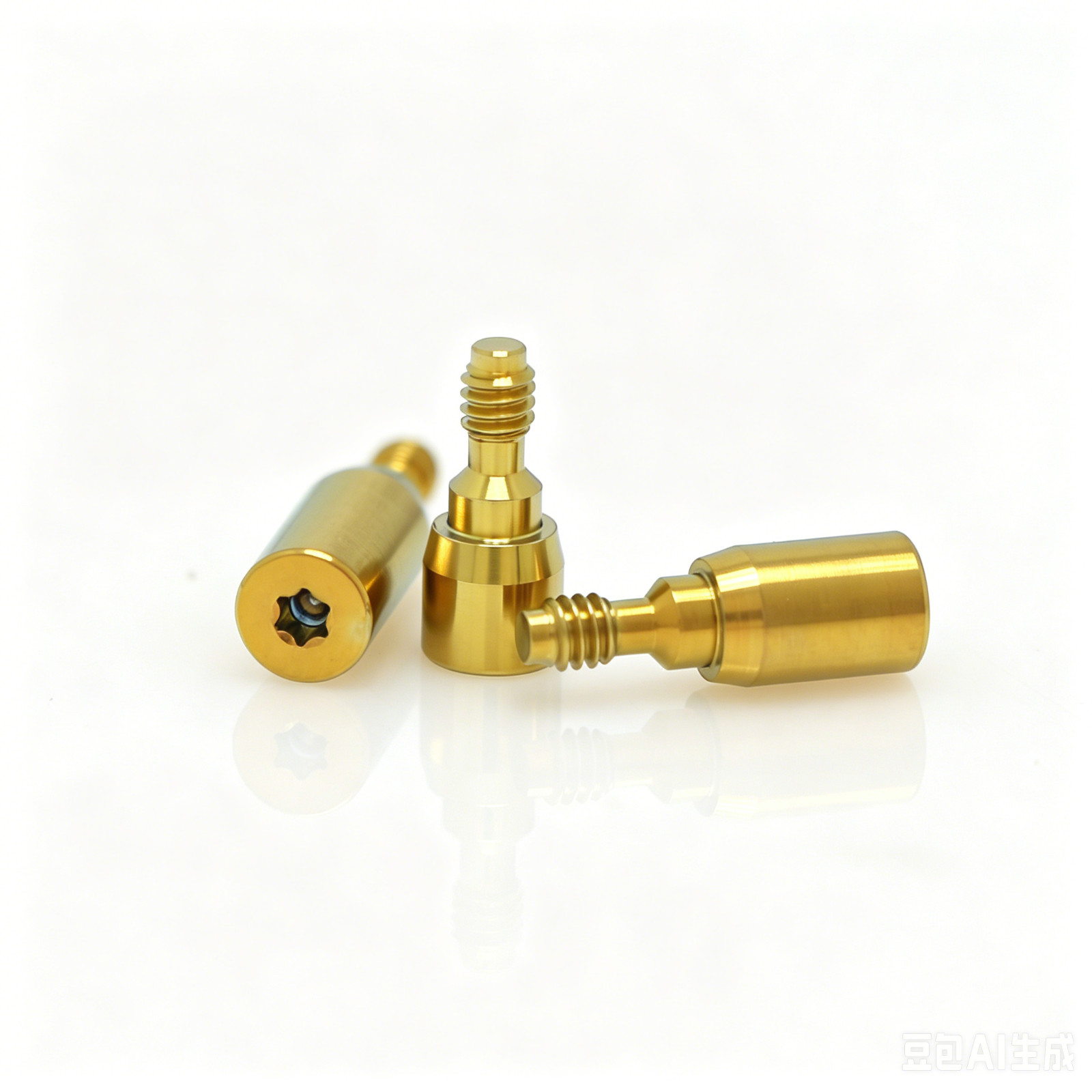 US 5Pcs Dental Healing Abutment Fit NobelActive Biocare NP/RP Conical Connection