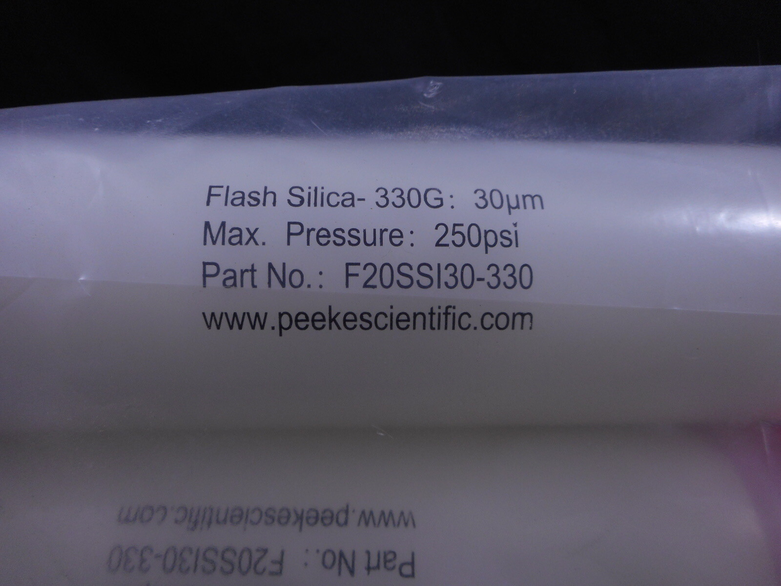 PEEKE SCIENTIFIC 30um Flash Chromatography Cartridge 330Gram F20SSI30-330 3/Pack