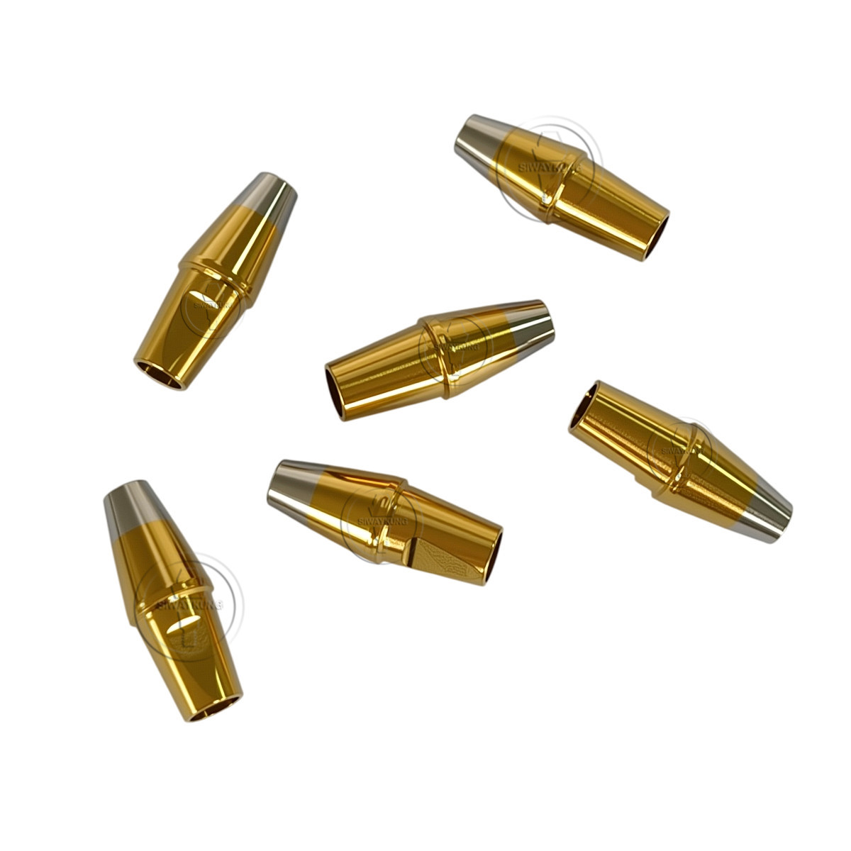 10Pcs Straight abutment Fit DIO UF II Mini Regular Hex Non-hex D4.0/4.5/5.5/6.5