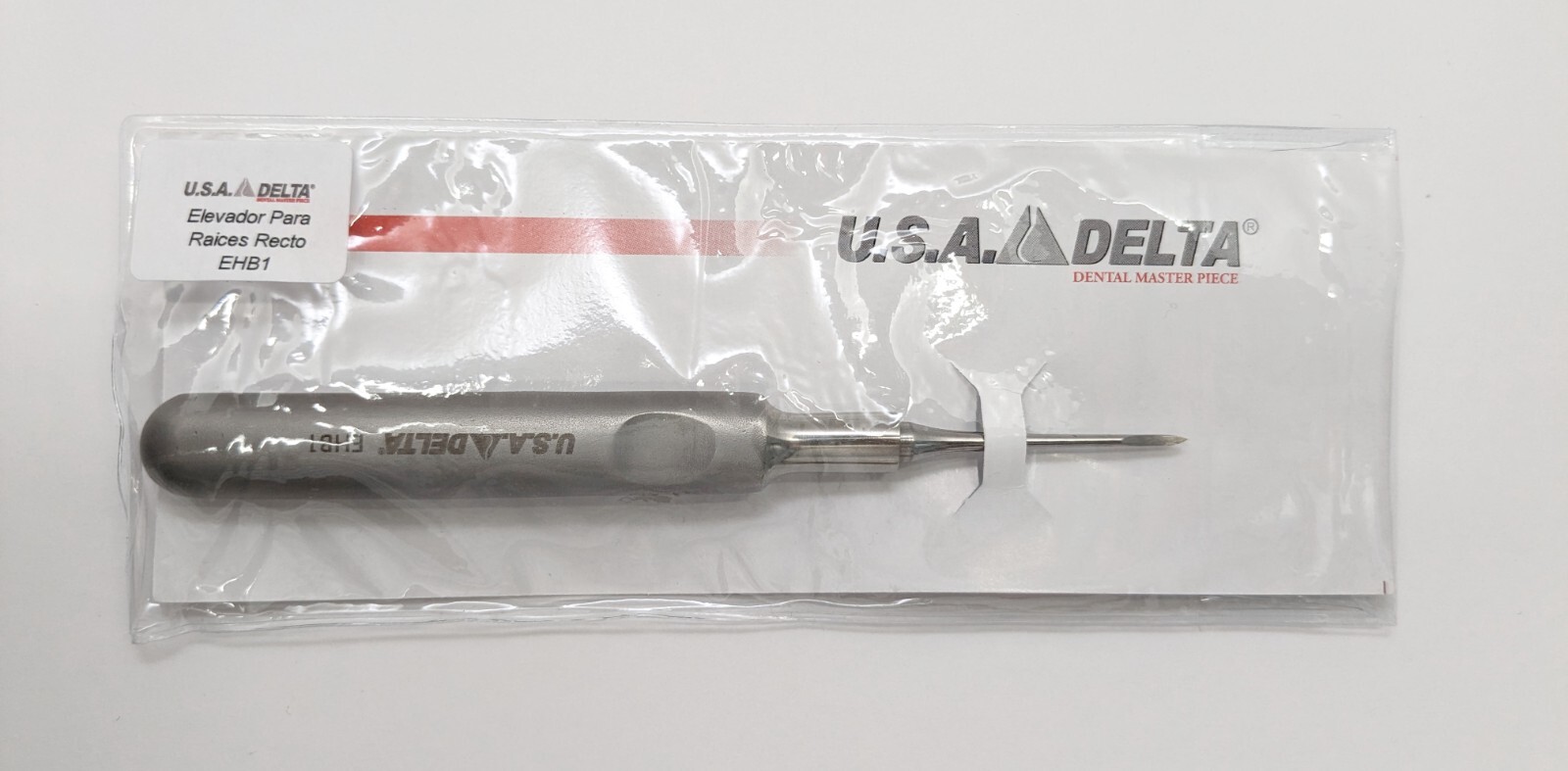 USA Delta Dental Instruments Root Tip Pick Elevator Right EHB1 (Slim Handle)