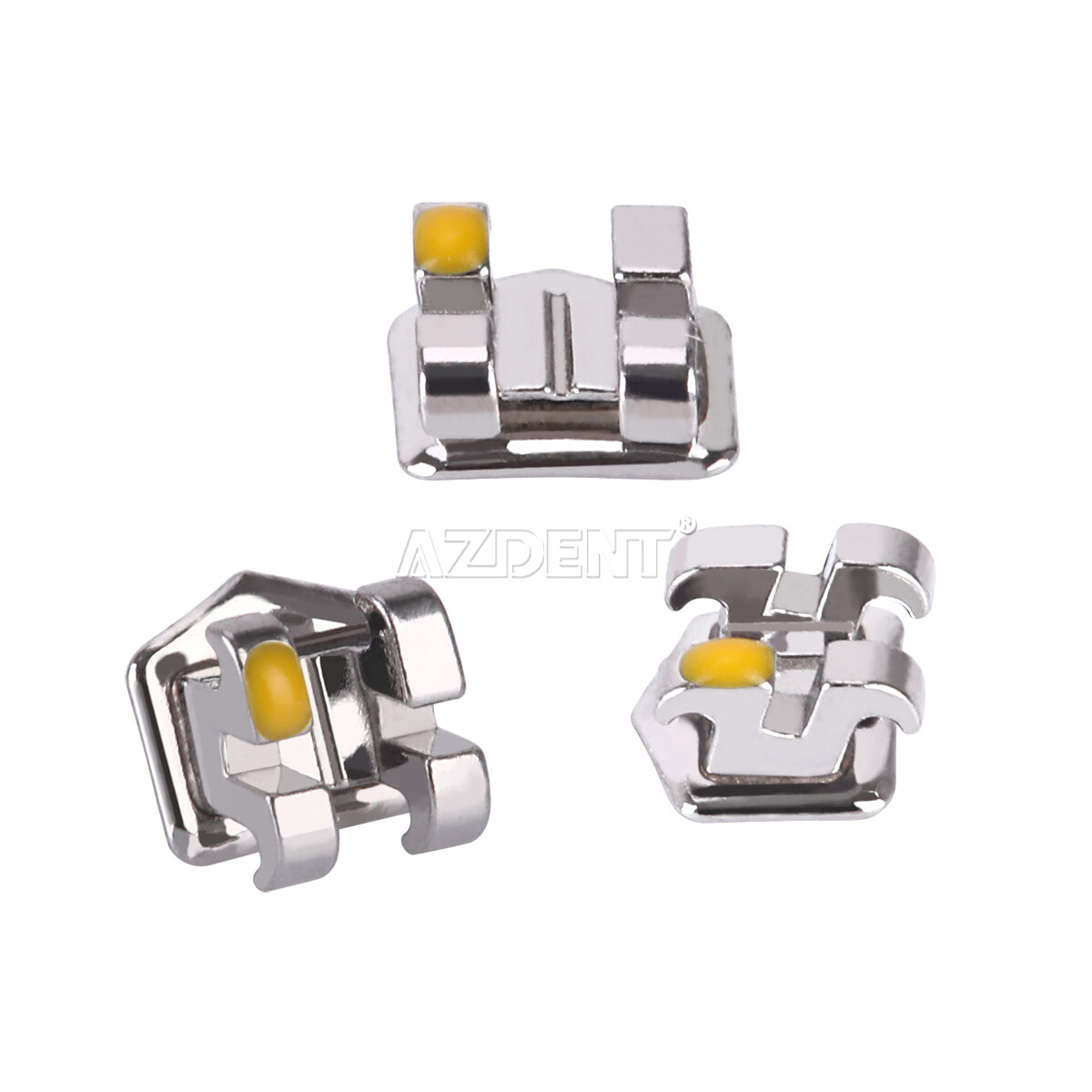 20Pack AZDENT Dental Orthodontic Bracket Braces Mini Roth Slot.022 345 Hooks