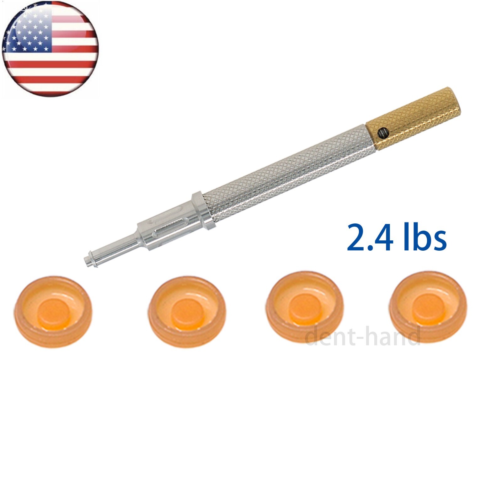 US Universal Dental 2.4 lbs Overdenture Retention Caps Implant Locator Core Tool