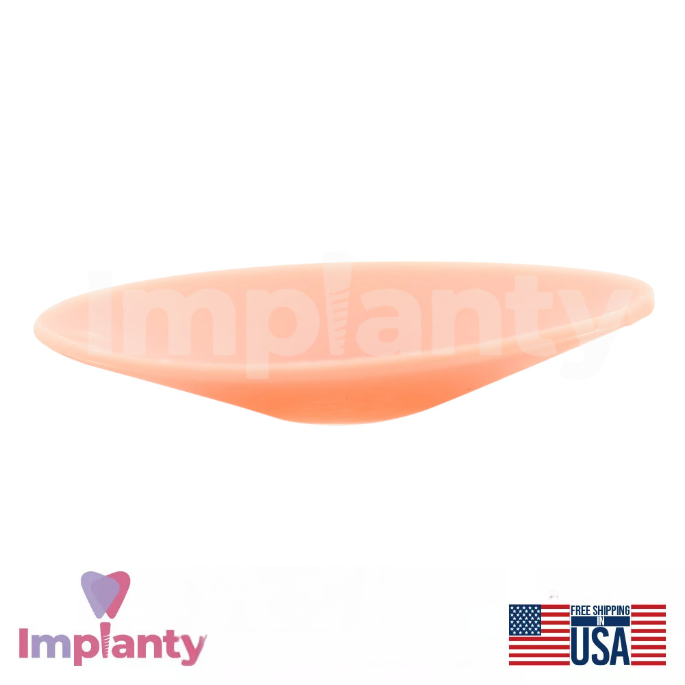 5x Dental Straight Lock Attachment Soft Silicone Set Slim Platform Int Hex