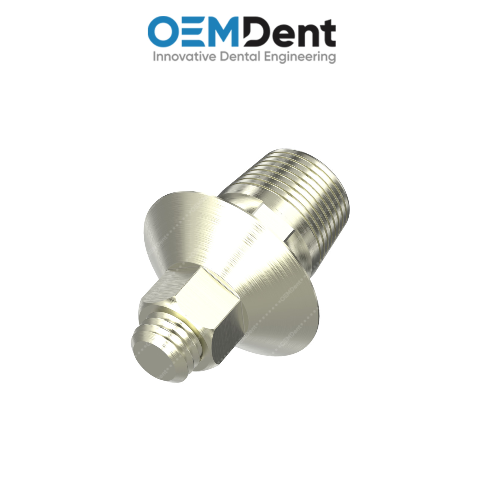 10x Titanium Ti-Base Anti-Rotation WP Ø5.7mm MIS® Compatible Int Hex 2.45mm