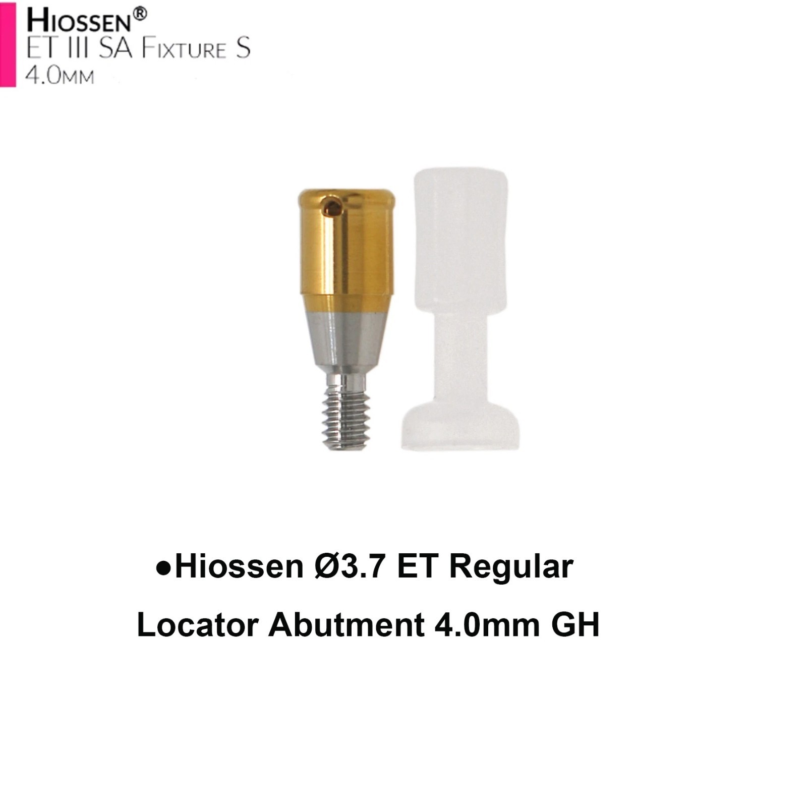 US Implant HIOSSEN ET Mini/Regular Locator Overdenture Abutment Male Cap Tool
