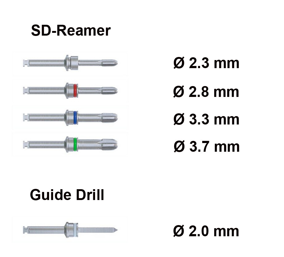 1pcs Dental Surgident Toca Sinus Lifting Kit For Crestal Approach Surg ical Tool