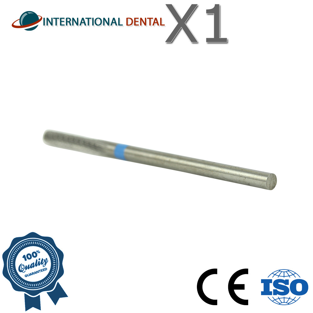 Dental Nail Lab Straight Cut Grinding Carbide Fraser Bur Medium Coarse Grit Ø2.3