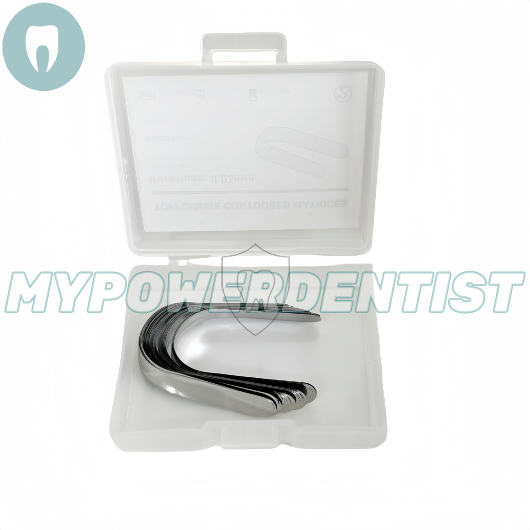 Dental Premolars Tofflemire Matrix Band Contoured Matrices New Width 5.0mm 6.3mm