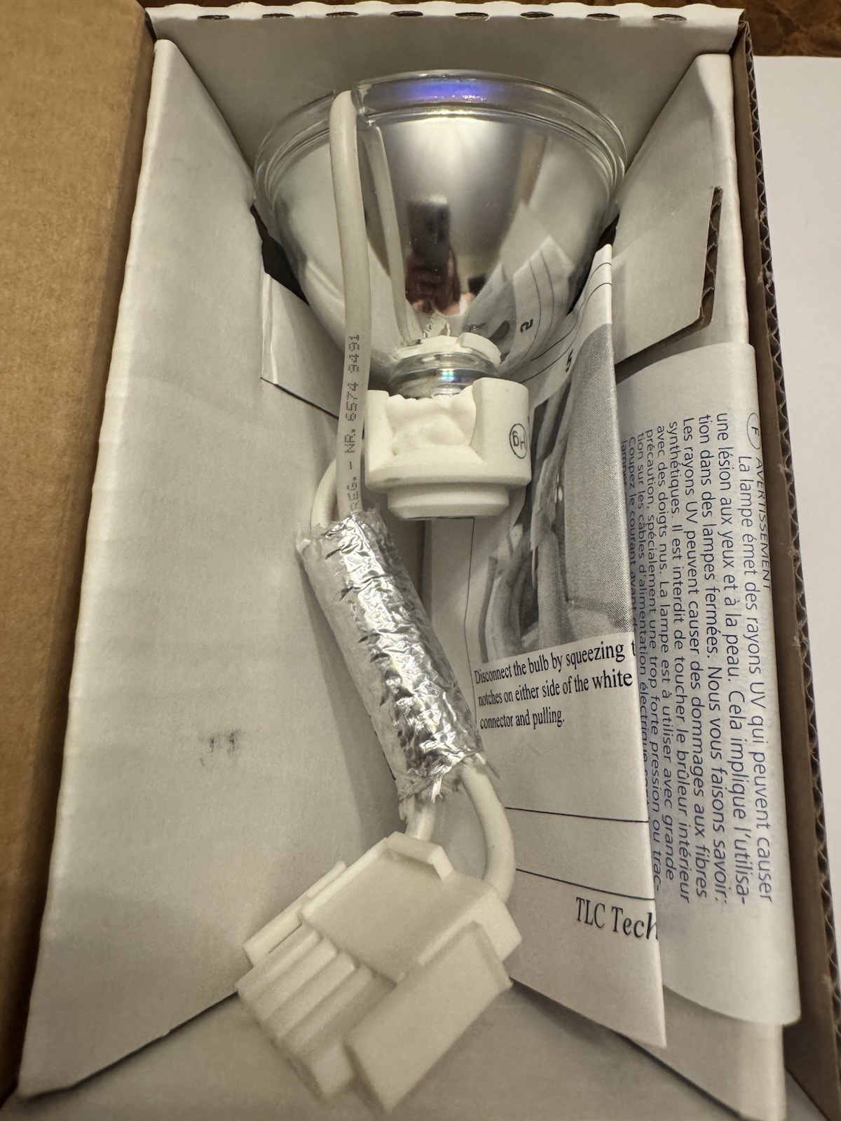 TLC Seltzer Institute Dental Bulb L9E 5 Channel Plug In Part Number: ILMHF