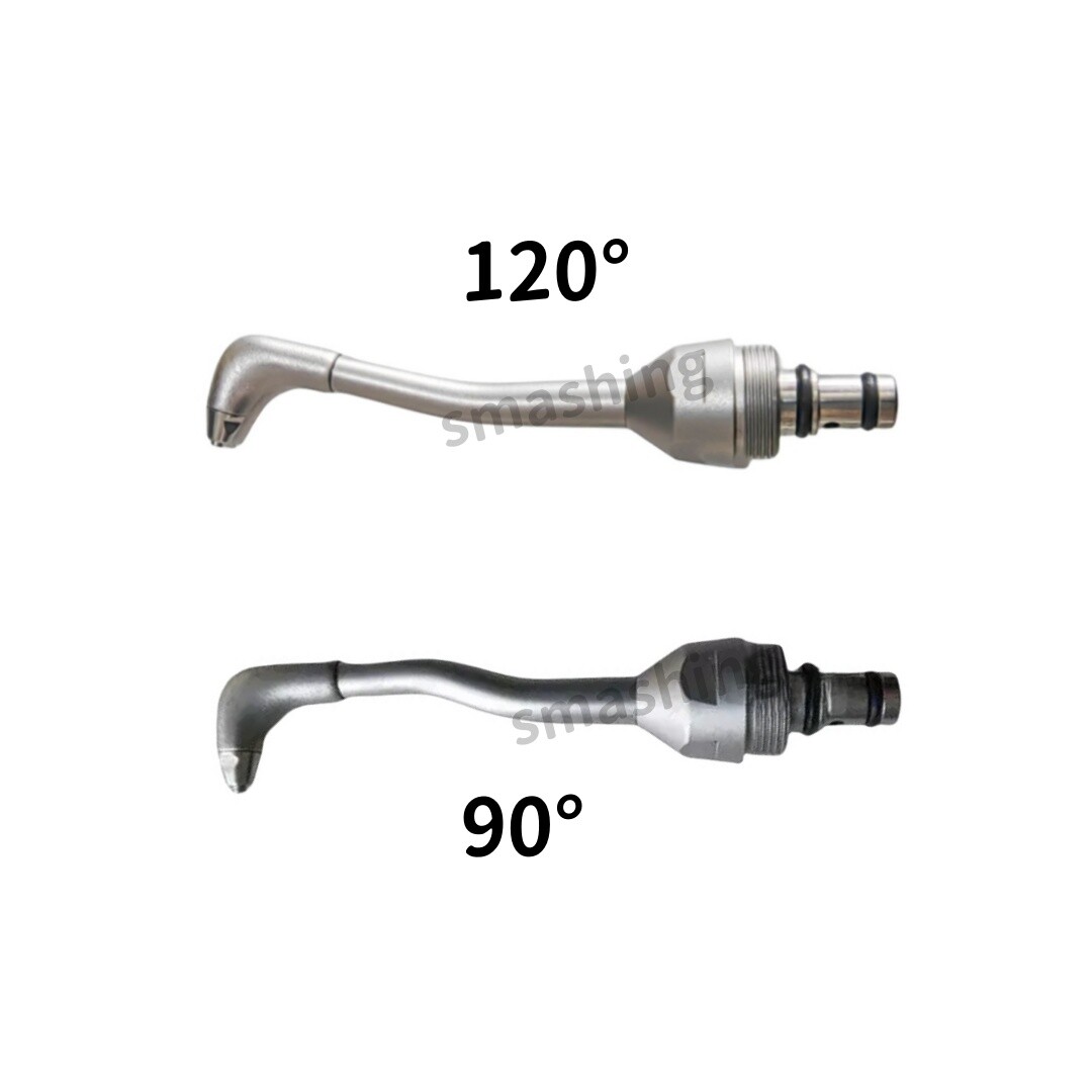 2Pcs Dental Air Polisher Nozzle Tip Head 90° 120 Angle Fit NEO NSK Prophy Mate