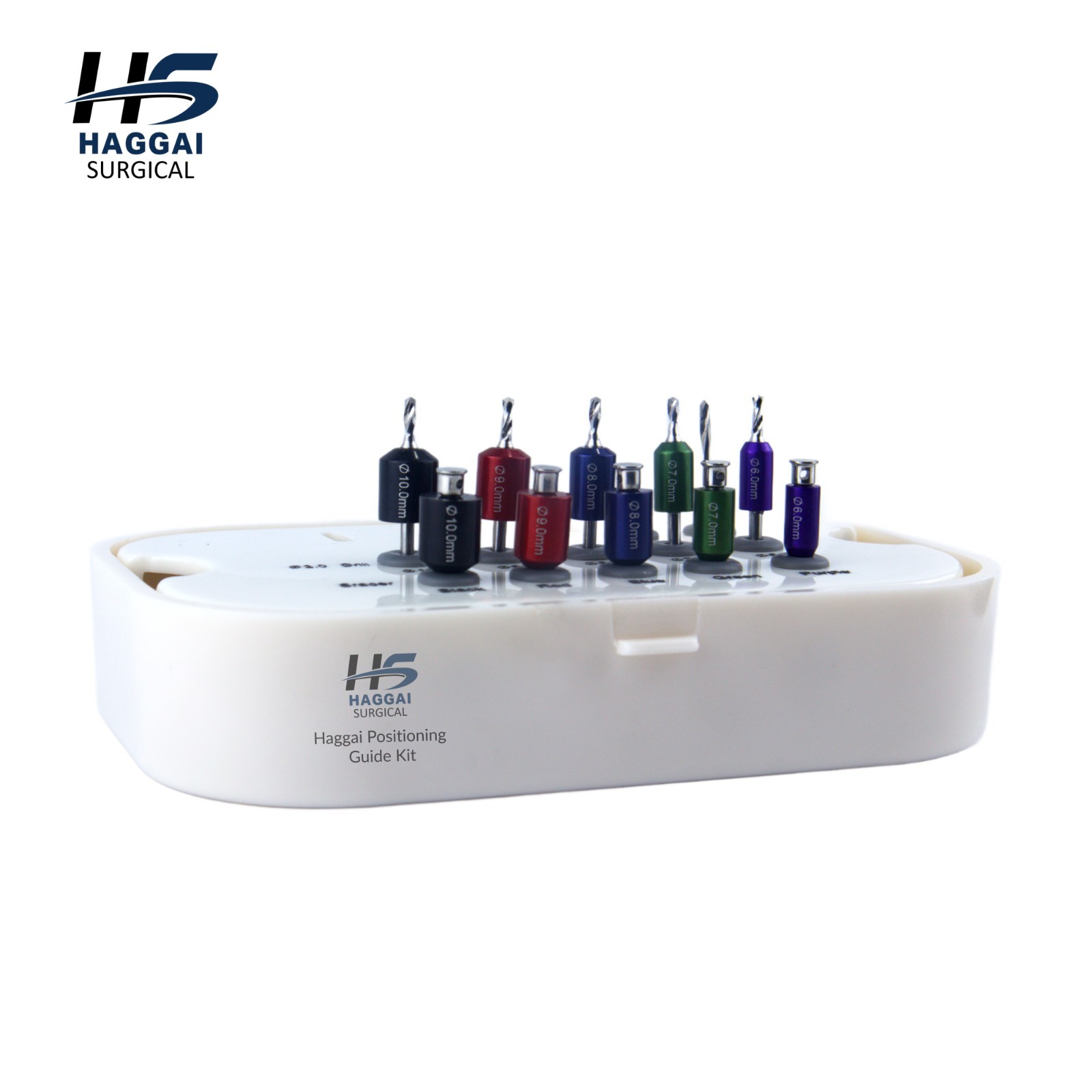 Dental Implant Guide Kit ∅6.0–10.0 | Osteotomy Positioning & Spacing Tools