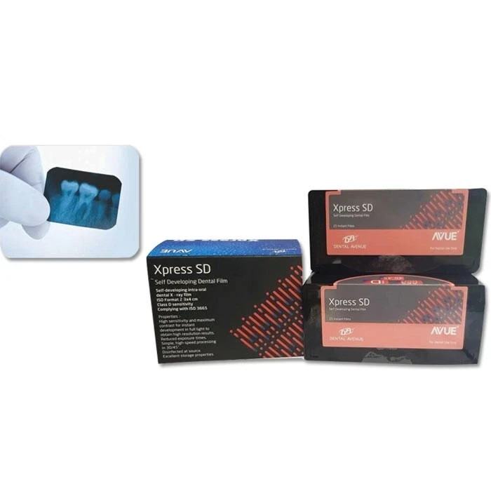 Dental Avenue XPRESS SD Self Developing Dental X Ray Film 50 Pcs Pack