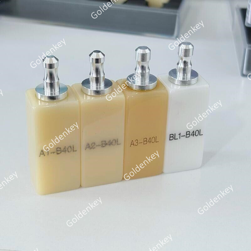 Dental PMMA CEREC Block CAM CAD C14 B40 Block Non Firing Milling Sirona MCXL