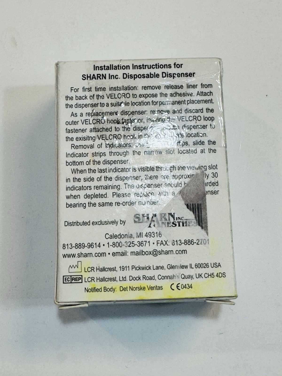 Disposable Crystaline Temperature Strips 50/Box Sharn Inc