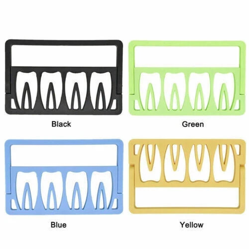 8Holes Dental Endodontic Plastic Root Canal Burs Holder Stand Dispenser Organize