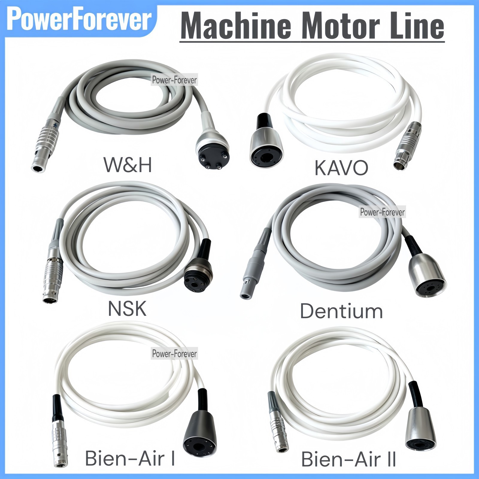 Dental Implan-t Machine Motor Line Surgi-c Pro Cable Wire Fits KAVO/NSK/W&H/