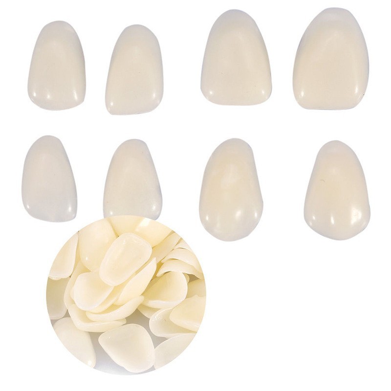 50Pcs/Pack Temporary Resin Dental Veneers A1 or A2 Upper Dental Veneers US