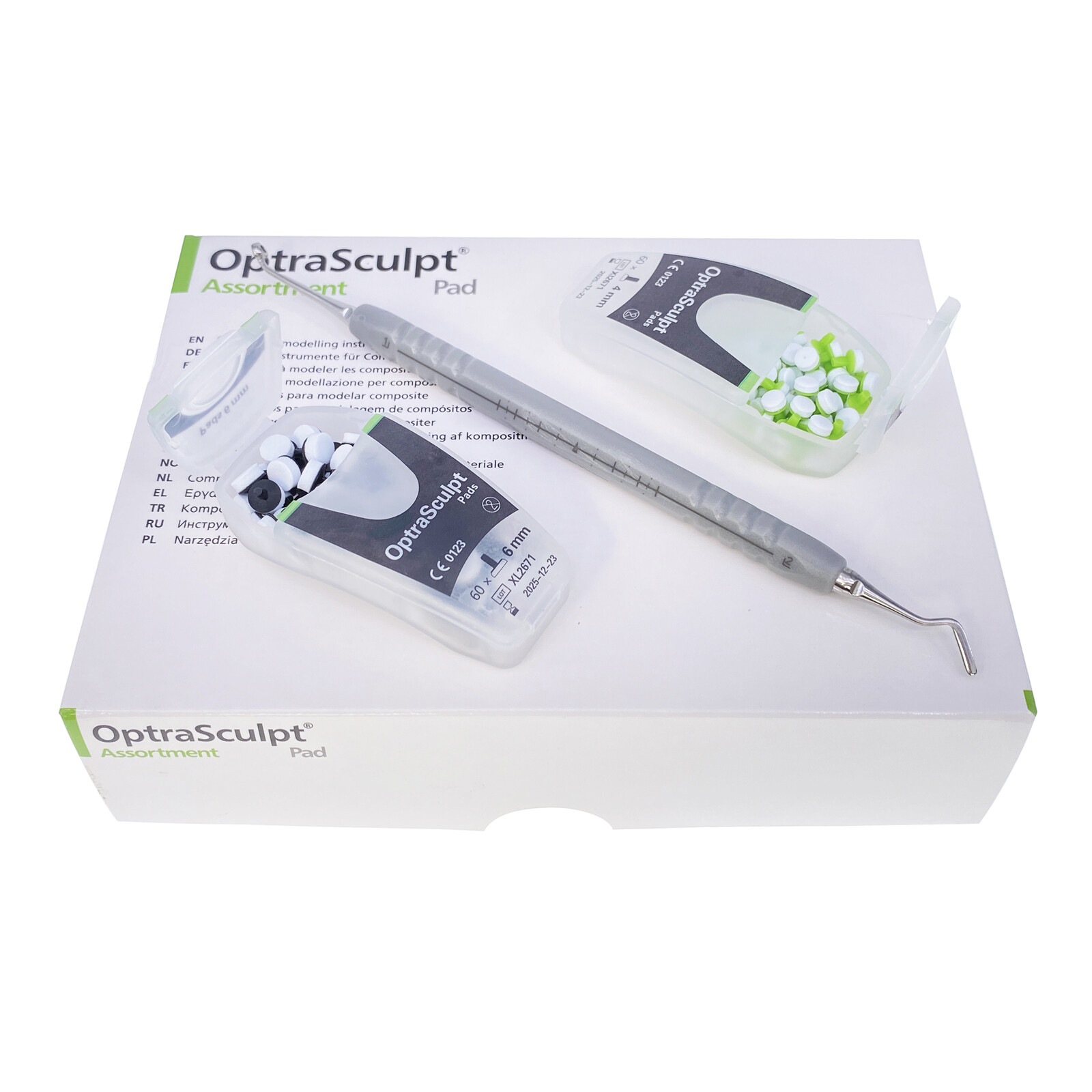 Ivoclar Vivadent OptraSculpt Pad Contouring Dental Instrument Assortment