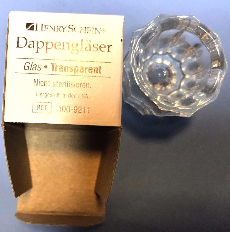 Dental Dappen Dishes – Clear – New in Original Packaging (9)