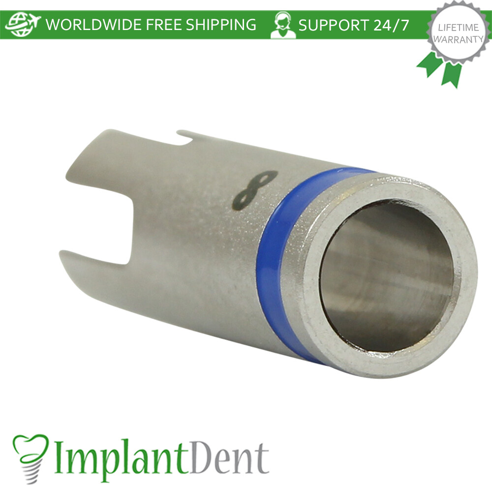 Dental Drill Stopper 3.2mm – Blue Stainless Steel Dentistry Tool