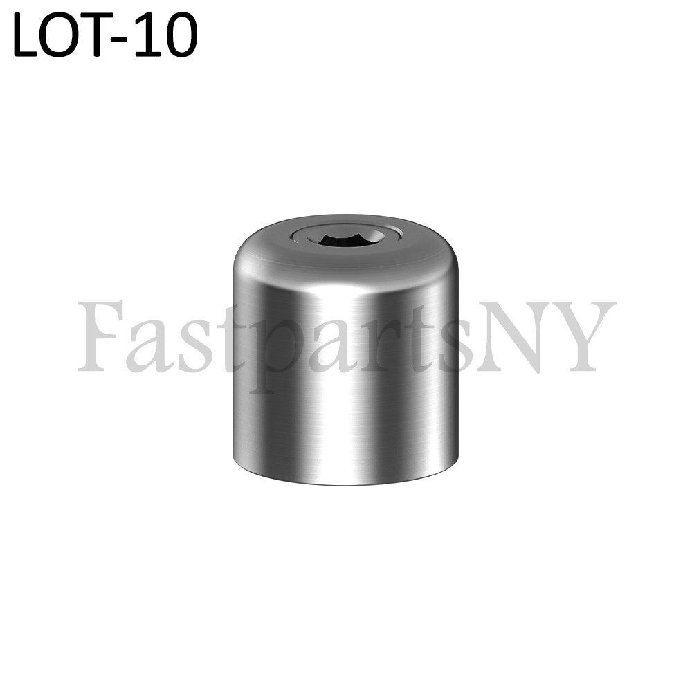 Lot x 10 Multi Unit titanium healing cap thread 1.4 mm fit Nobel Neodent Hiossen