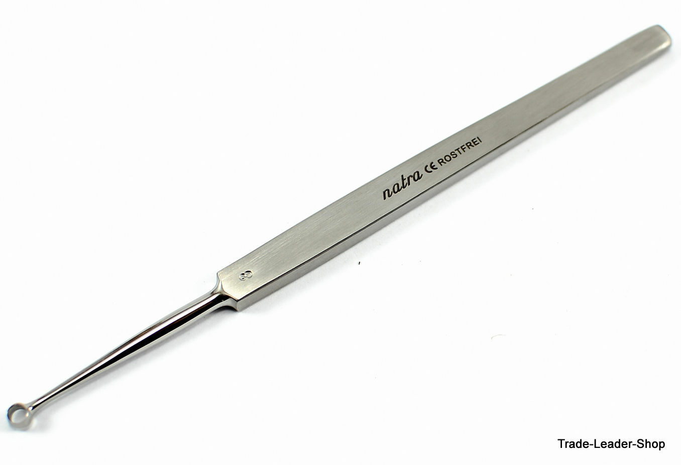 6x Fox Lupus Lupuskürette 5 1/2in 1,2, 3,4, 5,6in Skin Curette Dermatology