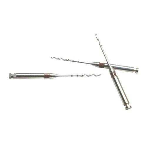 Coltene P423 ParaPost Drills Two-Fluted – Size 3, Brown .036″ (.9 mm) 3/Pk