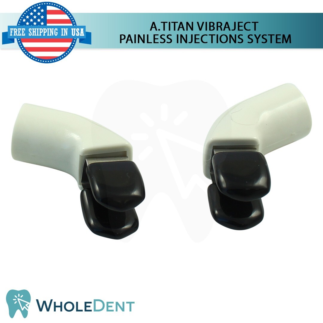 A.Titan VibraJect Painless Injections System Dental Motor Batterie Device