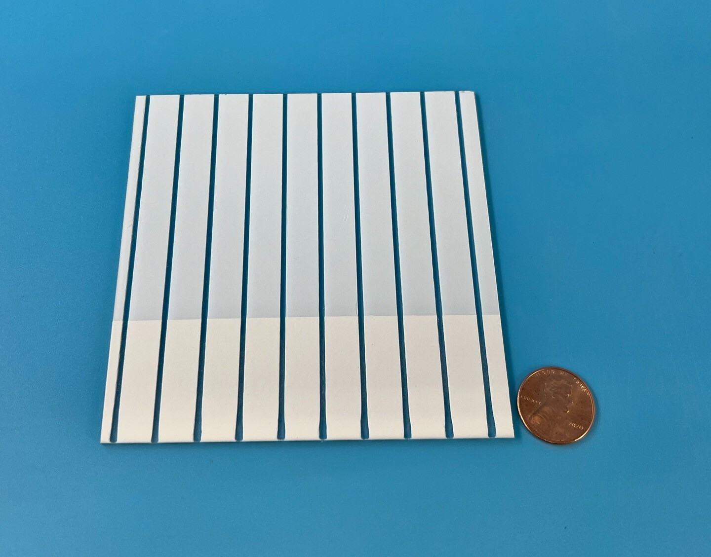 Silica Gel HLF TLC Plates 250um 10x10cm Channeled w/Preadsorbent Zone P44971