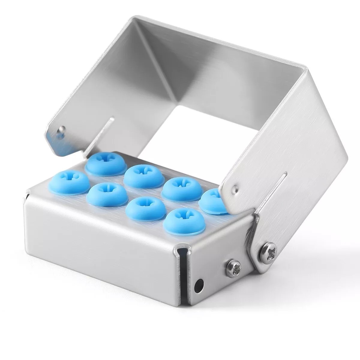 6/8/12/30 Holes Dental Implant Drills Bur Holder Disinfection Box Block