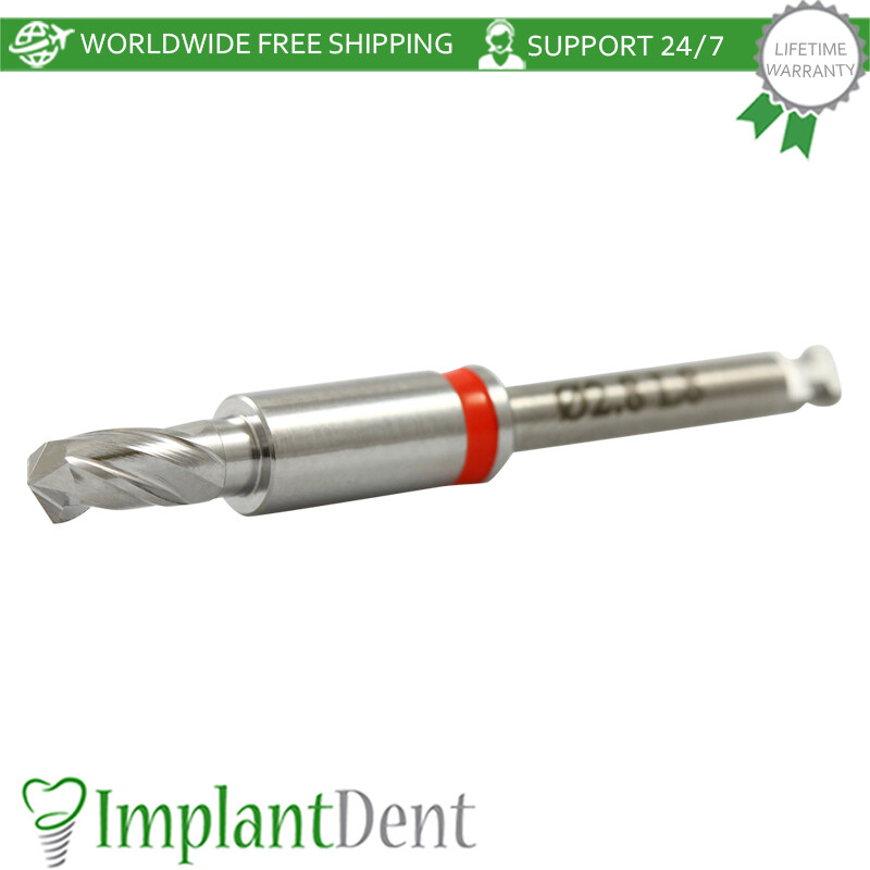 1x Dental Integral Stopper Drill 2.8mm Stainless Steel Dentistry Tool