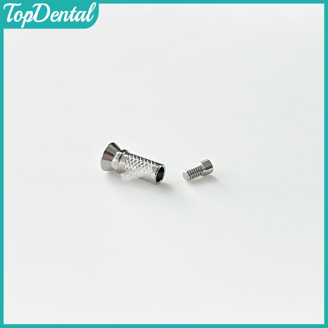Dental Titanium Temporary Cylinder MU Sleeve Multi Unit Abutment Fit ITI/NOB/OSS