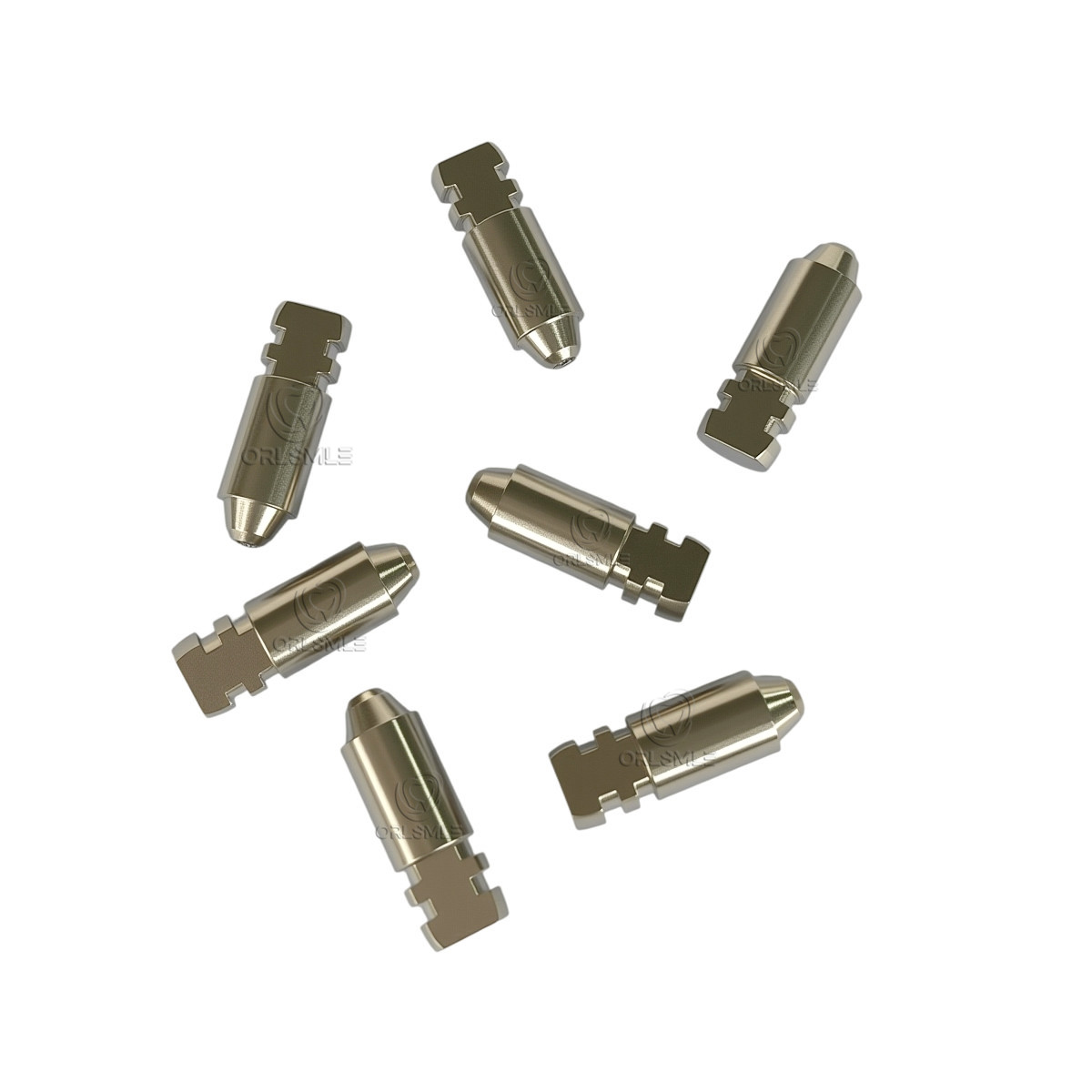 10 pcs Dental Ti lab analog MU analog compatible with Nobel Biocare DESS 4.8