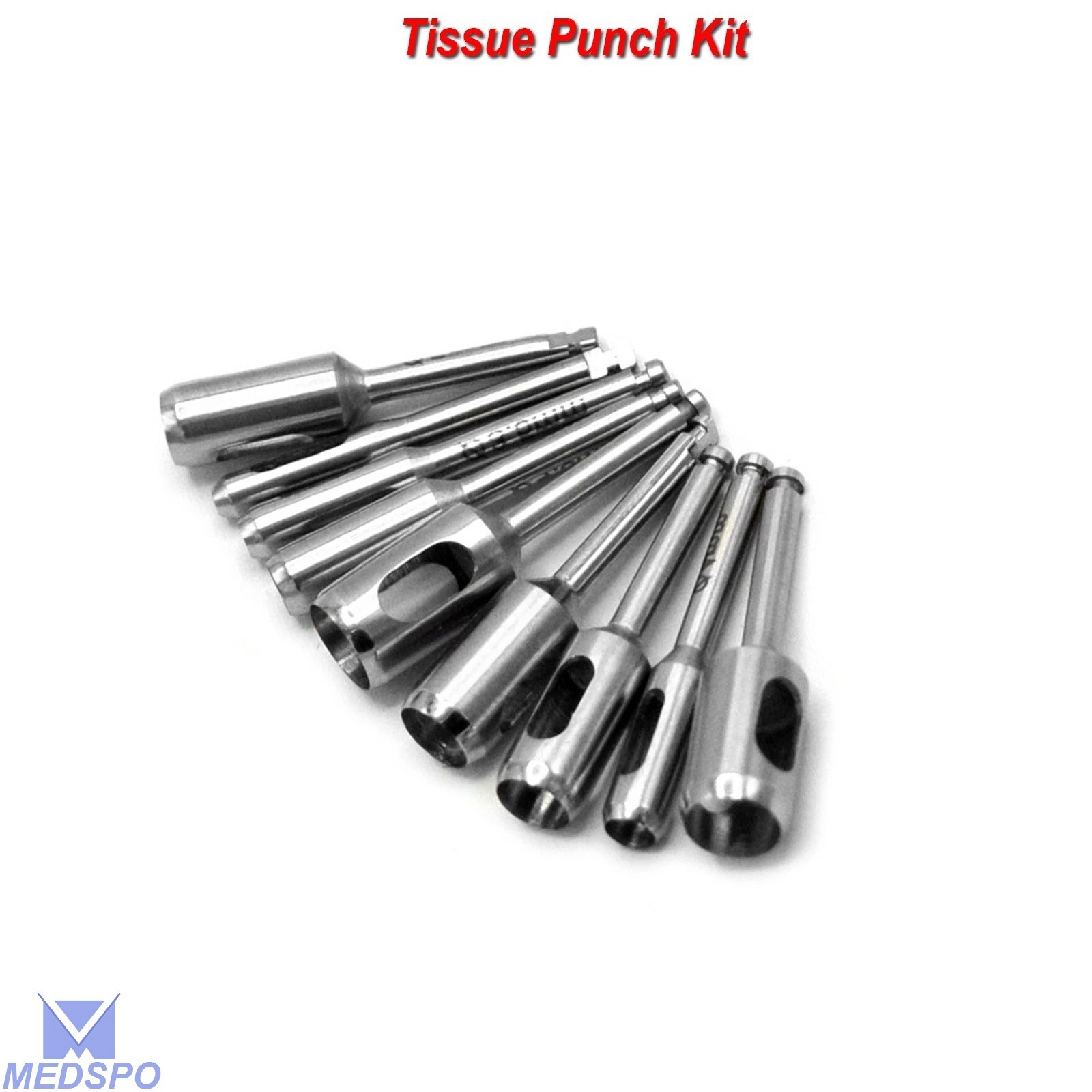 Dental Tissue Punch Kit Surgical Surgery Implantation Implant Instruments Set