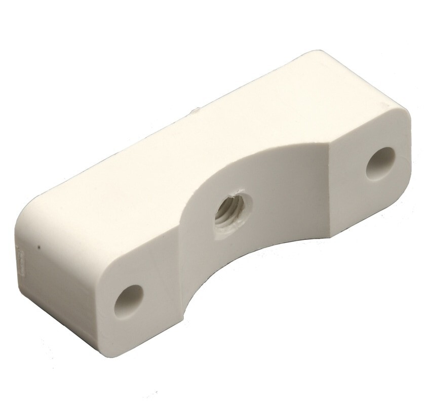 Beaverstate 141-017 Standard holder bar, 1 position plastic (pkg of 15)