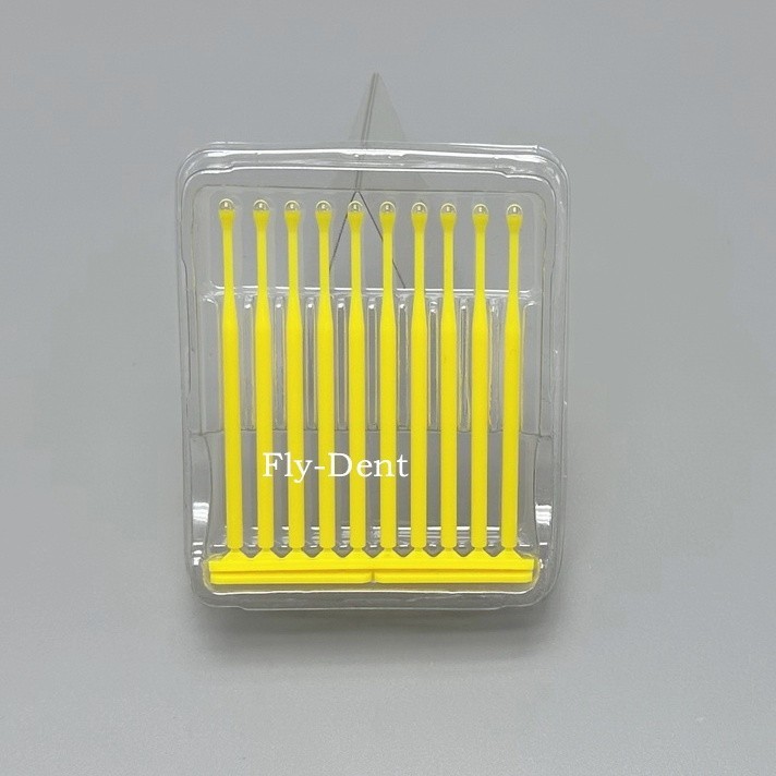200pc Dental Bonding Stick Rod Restoration Veneer Crown Applicator Adhesive Tip