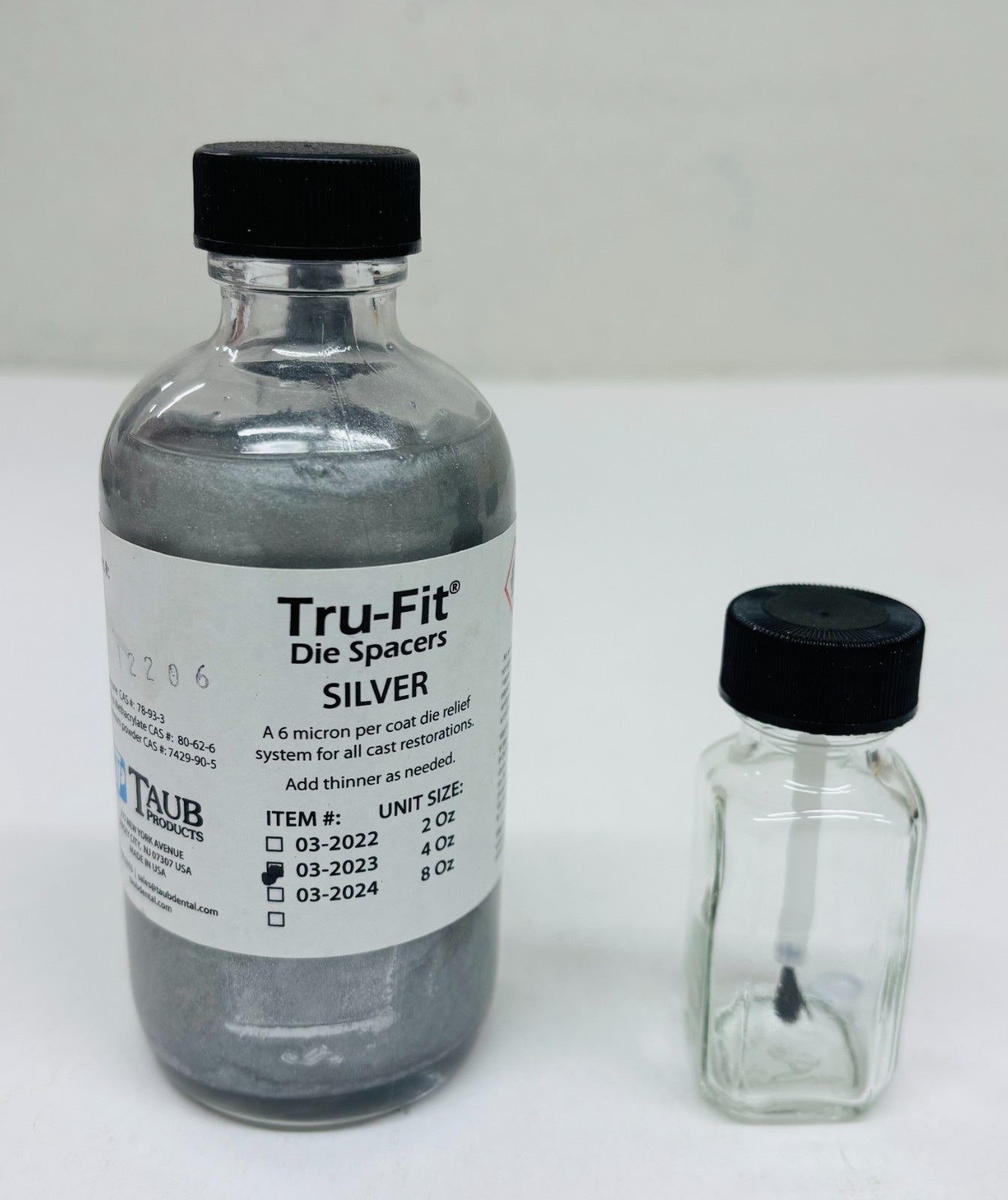 George Taub [TRU-FIT] Die Spacers 4oz Gold Color & Silver Color
