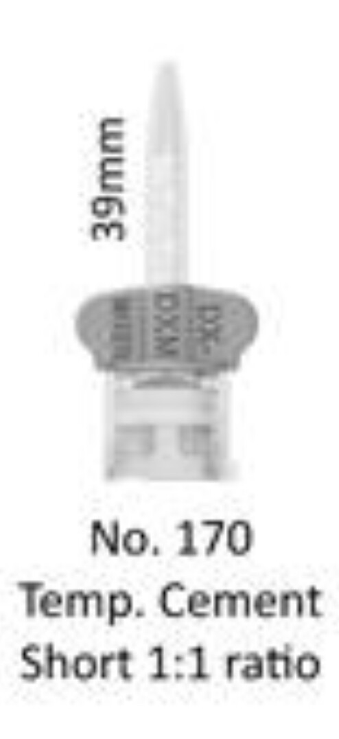 48 pk DX-Mixer Temporary Cement Short 1:1 – compares to brown and pointy 170