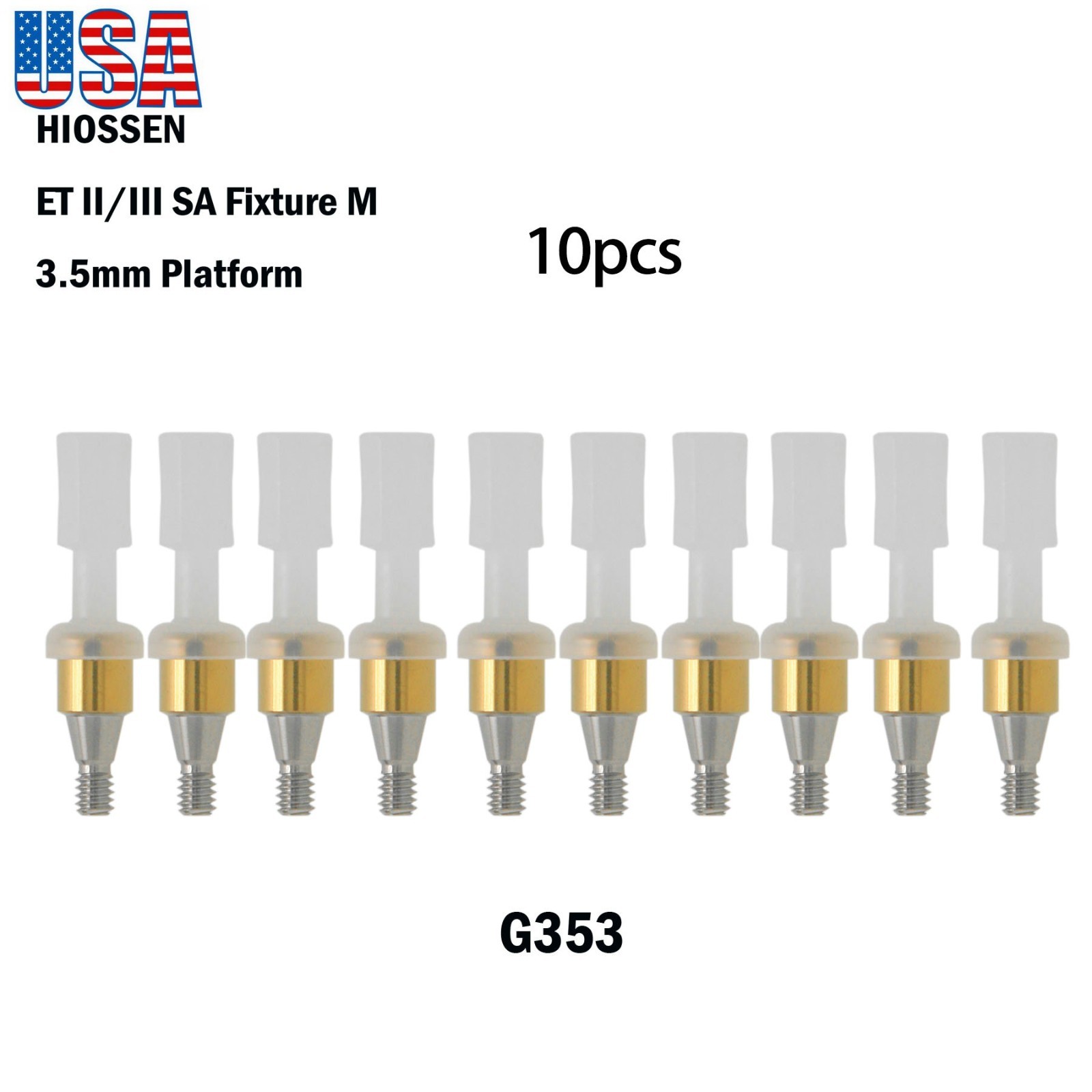 US Osstem HIOSSEN ET Mini Locator Overdenture Abutments Locator Male Cap Tools