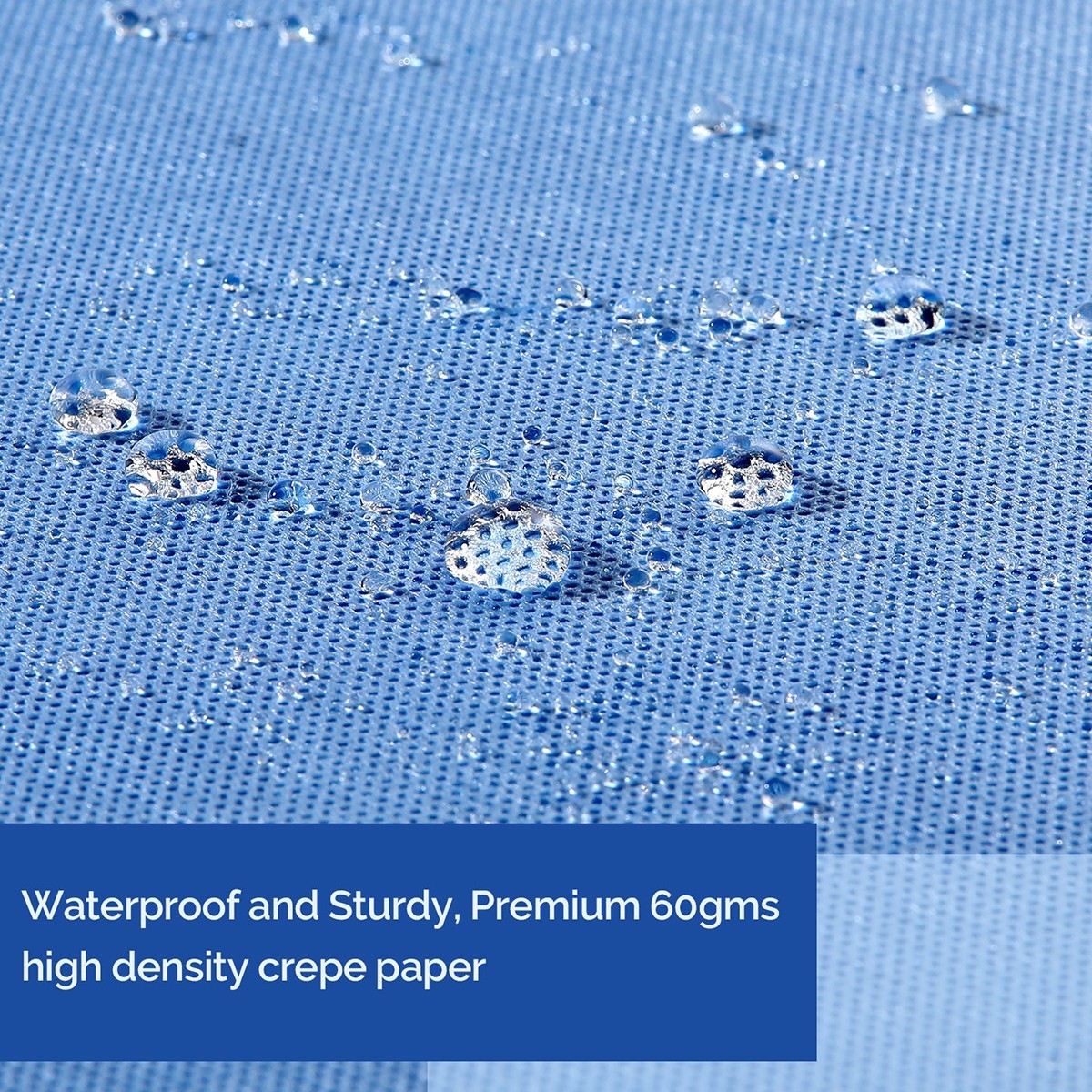 50Pcs Autoclave CSR Sterilization Wraps Sheets Steam SMMS Non-Woven 20″x20″ FDA