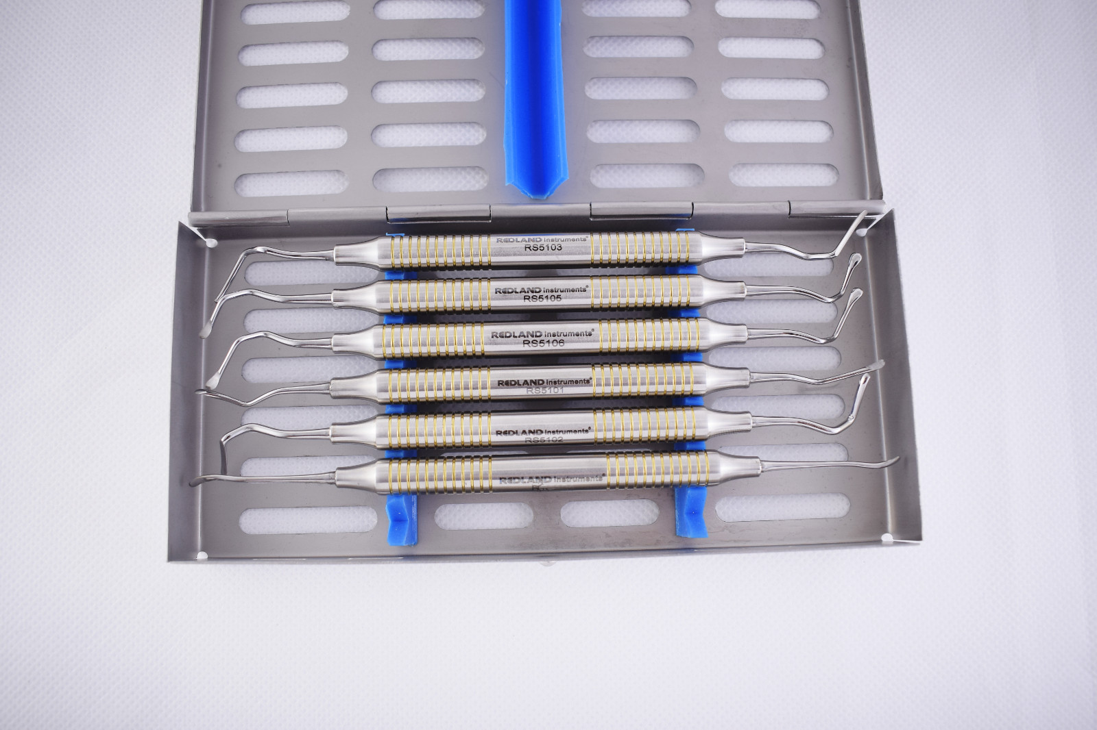 Redlands PERIODONTAL MICROSURGERY VISTA 1 TUNNELING INSTRUMENTS KIT 6PC-GOLDLINE