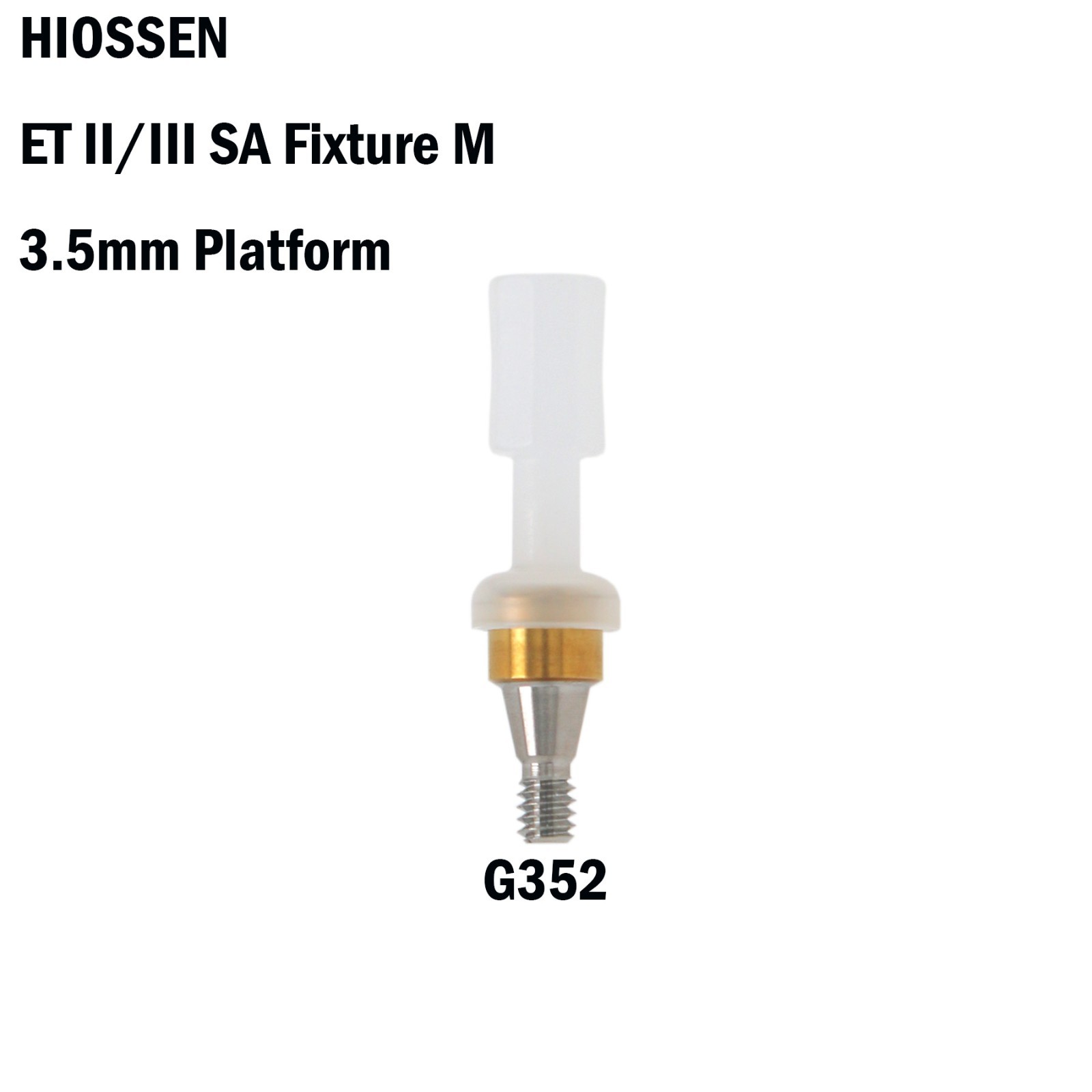 Dental Locator Abutment System Overdenture Attachment Kit for Hiossen / Osstem