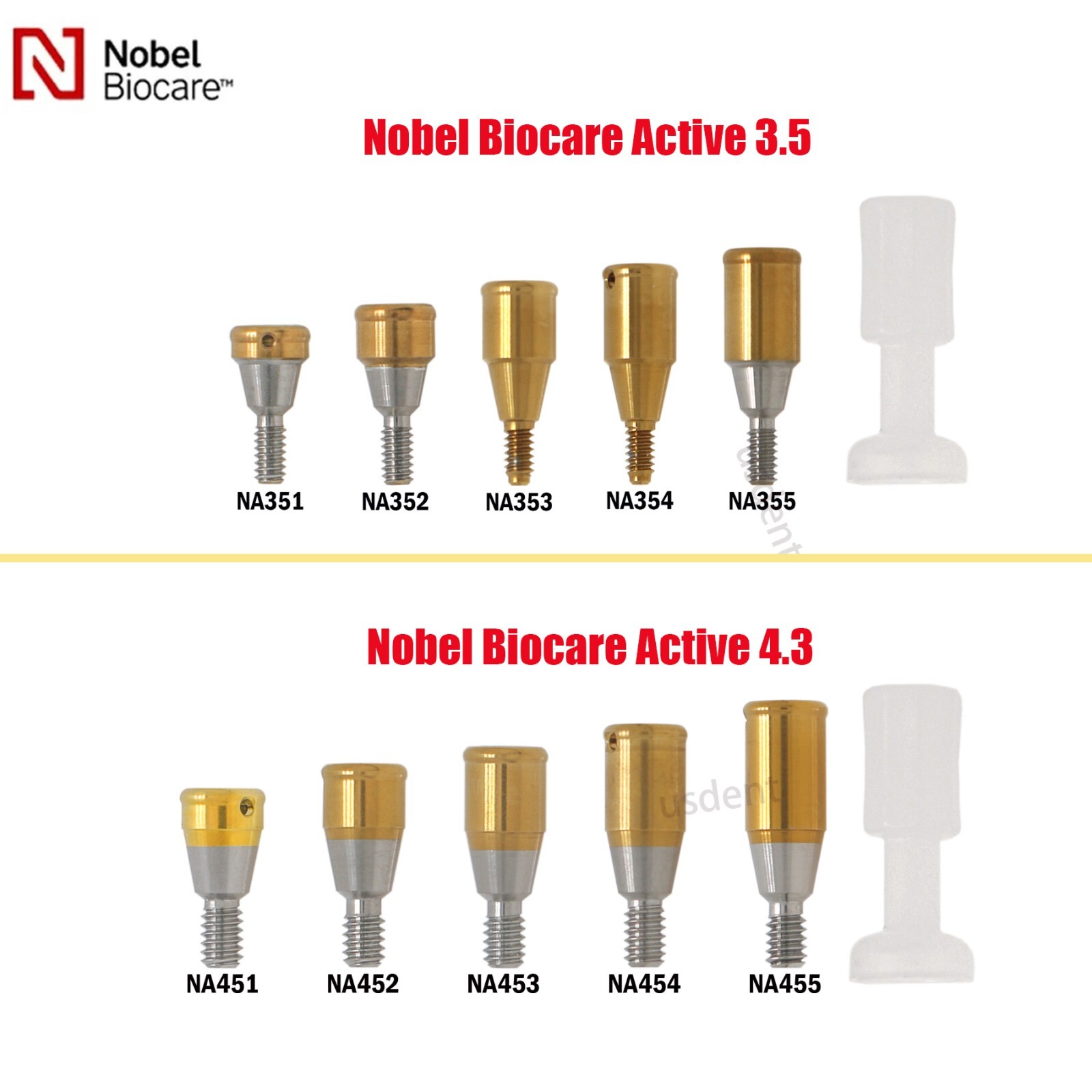 Locator/Healing Abutments for Nobel Biocare Implant NP/RP Platform Closure Cap