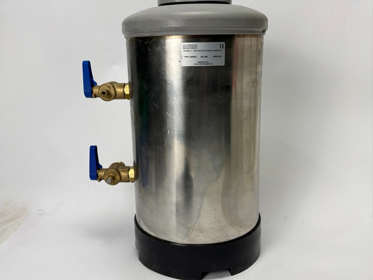 FREE SHIP Manfredi X49WSC Dental Cleaning Tank Stainless Steel 2011 Italy Cuve
