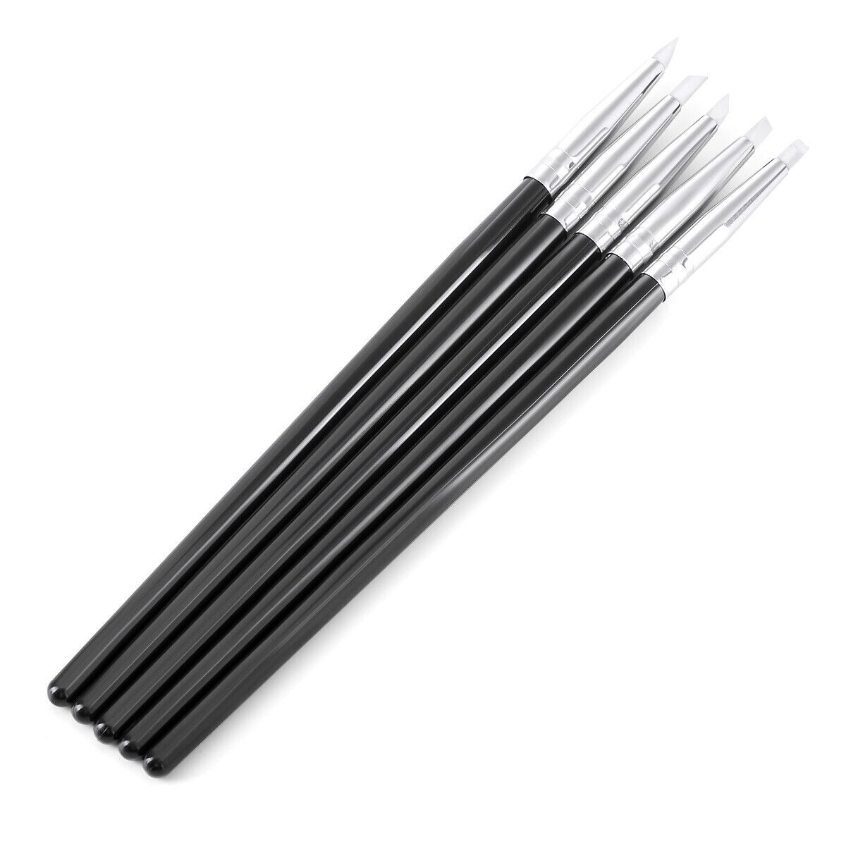 5 Pcs Dental Composite Resin Veneer Cement Porcelain Brushes Silicone Brush Pen