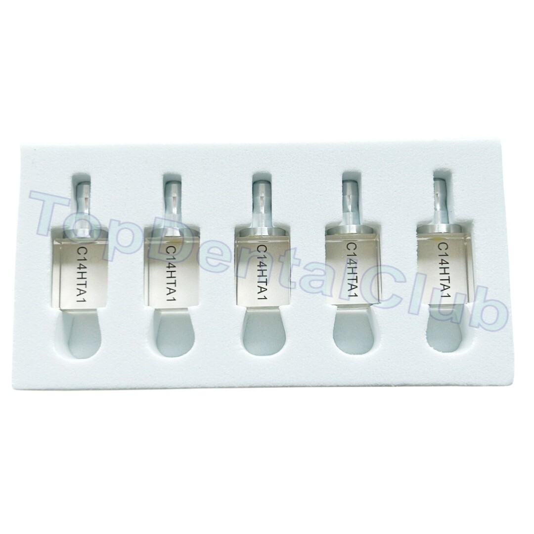C14 HTA1 Dental Crystal Blocks Glass Ceramic Zirconia Reinforced CEREC Block CAD