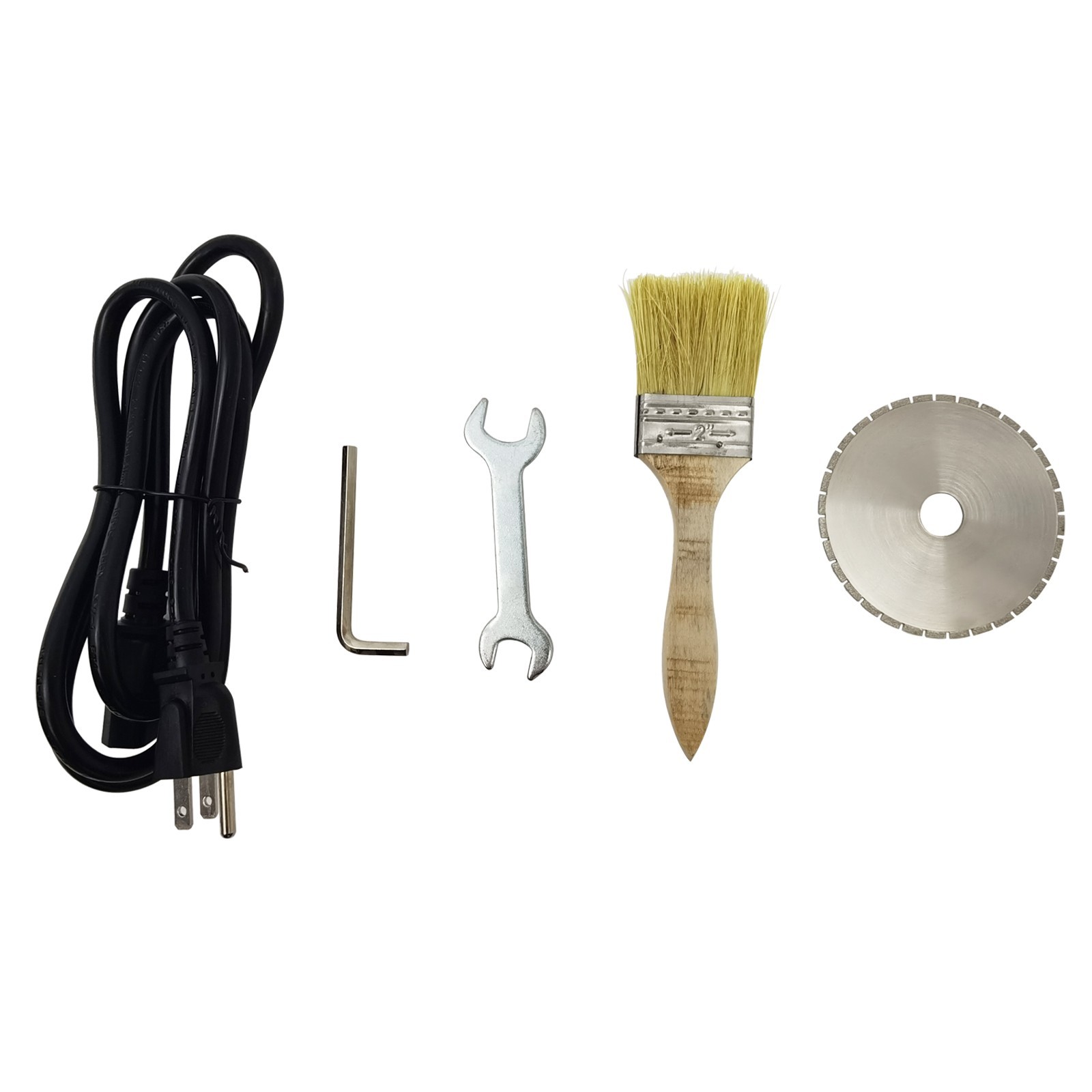 Lab Electric Gypsum Saw Gypsum Cutting Machine with Dust Removal 110V 550W